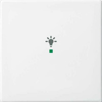 Busch-Jaeger Wippe auf weißer Oberfläche weiß, Retail