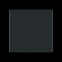 Busch-Jaeger Wippe geschlossen schwarz, Retail