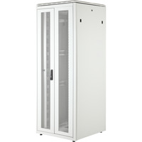 Digitus Netzwerkschrank Unique Serie - 800x800 mm (BxT), IT-Schrank hellgrau, 42 Höheneinheiten