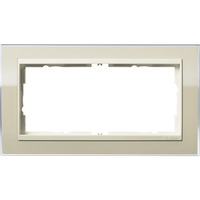 Gira Abdeckrahmen für Event mit Zwischenrahmen glänzend, Abdeckung Retail