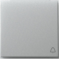 Gira Wippe Symbol Klingel aluminium, Retail