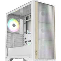 RAIJINTEK AGOS MAX-MS4, Tower-Gehäuse weiß, Tempered Glass