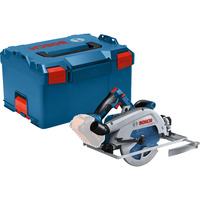Bosch Akku-Kreissäge GKS 18V-68 G Professional solo, 18Volt, Handkreissäge blau/schwarz, ohne Akku und Ladegerät, in L-BOXX, Ø 190mm
