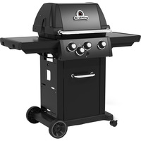 Broil King Gasgrill Royal 340 Shadow schwarz, mit Seitenbrenner