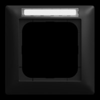 Busch-Jaeger Abdeckrahmen 1-fach 1721 NS-915 schwarz, Retail