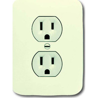 Busch-Jaeger Doppelsteckdose zwei polig mit Schutzkontakt und Erdung Retail