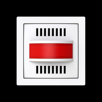 Busch-Jaeger Zentralscheibe 1573 CN-44G, Zentralplatte weiß, Retail