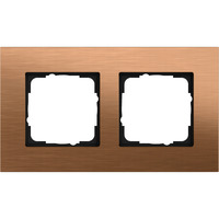 Gira Abdeckrahmen 2-fach, Abdeckung bronze, Retail