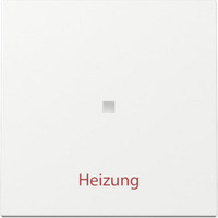 Gira Wippe Kontrollfenster und Heizung Ein Aus weiß, Retail