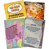 Pegasus Ich habe fertig - Ersatzkarten inkl. Promo "Urkunde", Kartenspiel Erweiterung