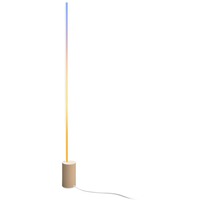 Philips Gradient Signe Stehleuchte, LED-Leuchte weiß/holz