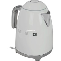 SMEG 50's Style KLF03WHEU, Wasserkocher weiß/chrom, 1,7 Liter