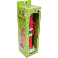 VEDES Trompete 27 Zentimeter rot