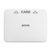 0 Zentralscheibe Steckwippen glänzend für Cardschalter, Abdeckung Retail