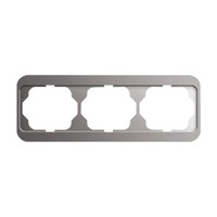 Busch-Jaeger Rahmen dreifach Rahmen waagerecht platin, Retail