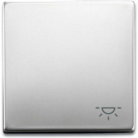 Busch-Jaeger Wippe mit Aufdruck edelstahl, Retail