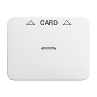 Busch-Jaeger Zentralscheibe Steckwippen glänzend für Cardschalter, Abdeckung Retail