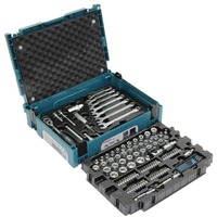 Makita Handwerkzeug-Set E-08713, 120-teilig inkl. Umschalt-Knarre 3/8", MAKPAC Gr.1