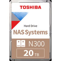 Toshiba N300 20 TB, Festplatte SATA 6 Gb/s, 3,5", Bulk