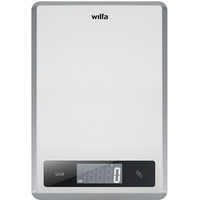 Wilfa Küchenwaage BASE KS4S-5 silber/edelstahl, bis 5 kg