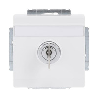 Busch-Jaeger Schutzkontakt Steckdosen-Einsatz mit erhöhtem Berührungsschutz weiß, Retail