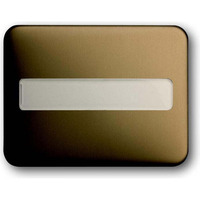 Busch-Jaeger Wippe bedruckbar mit Beschriftungsfeld alpha bronze, Retail