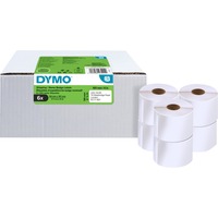 Dymo LabelWriter ORIGINAL VORTEILSPACK Versandetiketten 54x101mm, 6 Rollen mit je 220 Etiketten permanent klebend, 2093092