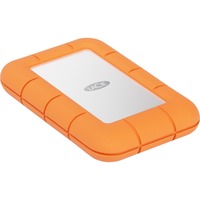 LaCie Rugged Mini SSD 500 GB, Externe SSD orange/silber, USB-C 3.2 Gen 2x2 (20 Gbit/s)