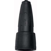 Merten Vollgummi Schutzkontakt Kupplung 16 Ampere Wechselstrom 250 Volt Typ 172991 schwarz, Retail