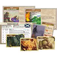 Pegasus Spirit Island: Nation Schottland, Szenarien und Kartenerweiterung, Brettspiel Mini-Erweiterung