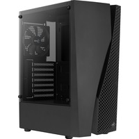 Aerocool Wave-G-BK-v1, Tower-Gehäuse schwarz, Tempered Glass