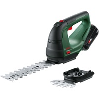 Bosch Akku-Strauch und Grasschere Advancedshear 18-10 grün/schwarz, Li-Ionen Akku 2,0Ah, POWER FOR ALL ALLIANCE