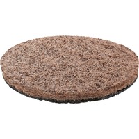 Bosch Hochleistungs-Pad (scheuernd), für UniversalBrush, Schleifscheibe braun, Ø 65mm, Scheuerleistung 5 / 5