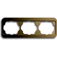 Busch-Jaeger Rahmen dreifach waagerecht bronze, Retail