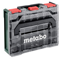 Metabo MetaboX 100 S Organizer, Werkzeugkiste grün/transparent, leer
