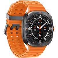Samsung Galaxy Watch Ultra, Smartwatch titanium gray, Marine Band orange, 47 mm