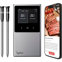 Typhur Sync Dual, Thermometer schwarz, inkl. 2 Sonden