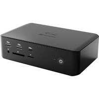 i-tec Thunderbolt 5 Quattro Display Docking Station, Dockingstation schwarz, 5x USB, Power Delivery 140W