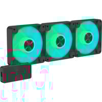 APNX FP1-120-3 Pack, Gehäuselüfter schwarz, 3er Pack, 120 mm