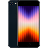 Apple iPhone SE 3. Generation (2022) 256GB Generalüberholt, Handy Mitternacht, iOS
