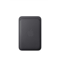 Apple Feingewebe Wallet mit MagSafe, Handyhülle schwarz, iPhone