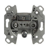 Busch-Jaeger Antennendosen-Einsatz Satellit Stichdose Unterputz 2 Auslässe Klasse A IP20 Retail