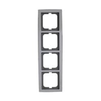 Busch-Jaeger Rahmen vierfach chrom, Retail