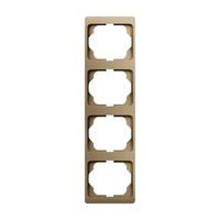 Busch-Jaeger Rahmen vierfach senkrecht alpha exklusiv Retail