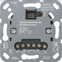 Gira Jalousiesteuereinsatz mit Nebenstelleneingang Typ 541400, Unterputzmontage, 230 Volt Retail