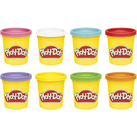 Hasbro Knete 8er Pack - 8 Farben in Dosen à 85 Gramm - Kreatives Spielset für Kinder ab 2 Jahren, Kneten 