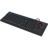 KeySonic KSK-8202ELU-T, Tastatur schwarz, DE-Layout
