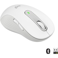 Logitech Signature M650 L Left Wireless, Maus weiß, Größe L, für Linkshänder