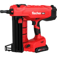 fischer Akku-Bolzenschubgerät FXC85 Set, XL-Boxx, Nagler rot/schwarz, 2x ProCORE 18V 4.0Ah, Ladegerät