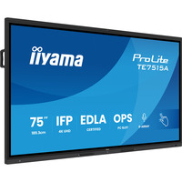 iiyama Prolite TE7515A-B1AG, Public Display schwarz (matt), UltraHD/4K, IPS, Touchscreen, WLAN, Bluetooth